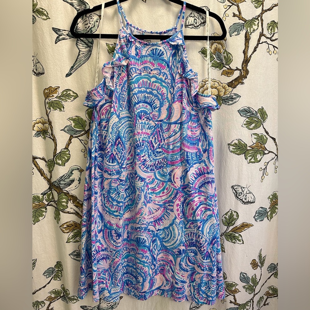 Lilly Pulitzer large Billie dress in happy as a clam